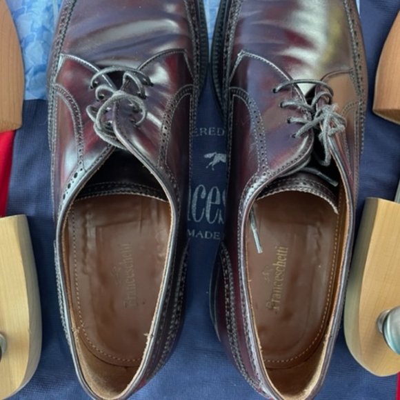Franceschetti Old Lux Oxblood Brown size 44/11 and Adjustable Shoe Trees main image 11